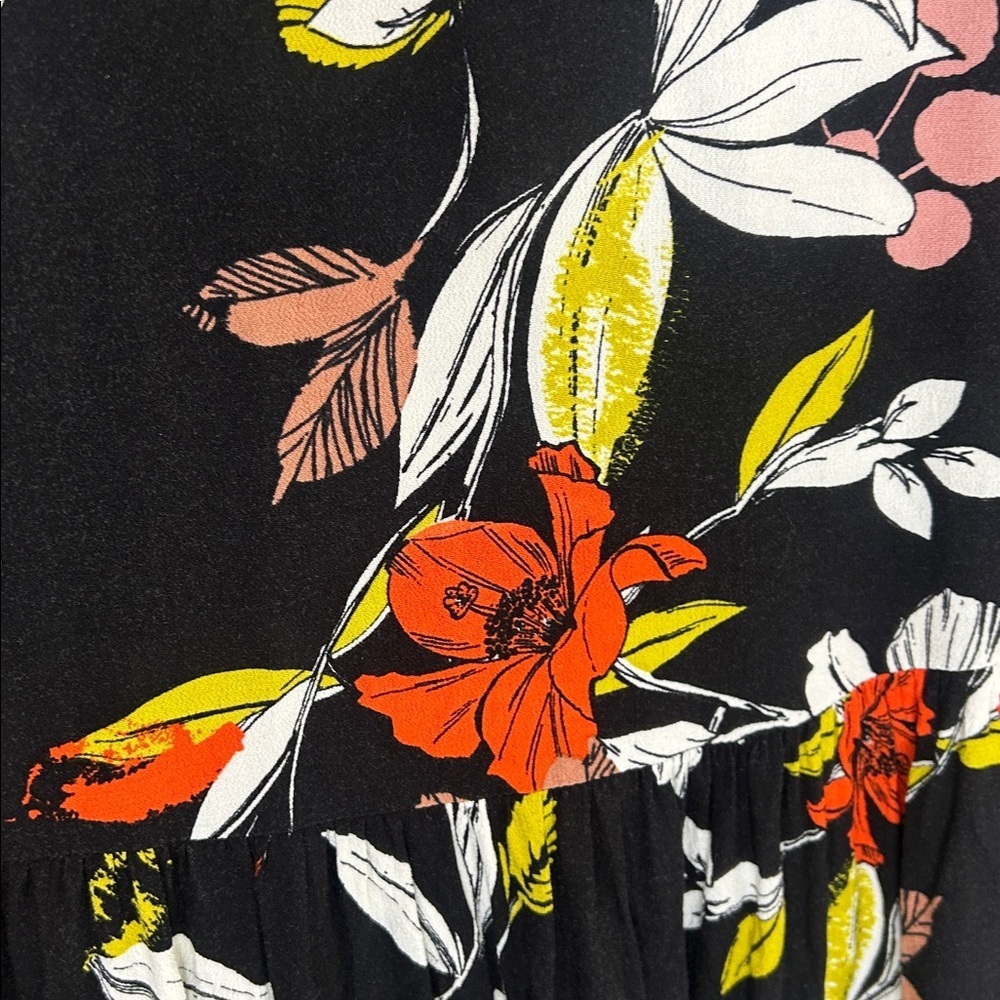 FREE PEOPLE Bella Floral Mini Tunic Dress Size XS - Picture 15 of 15